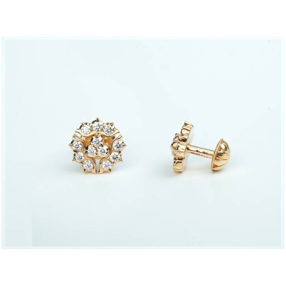 FloralCrown Radiance Earrings