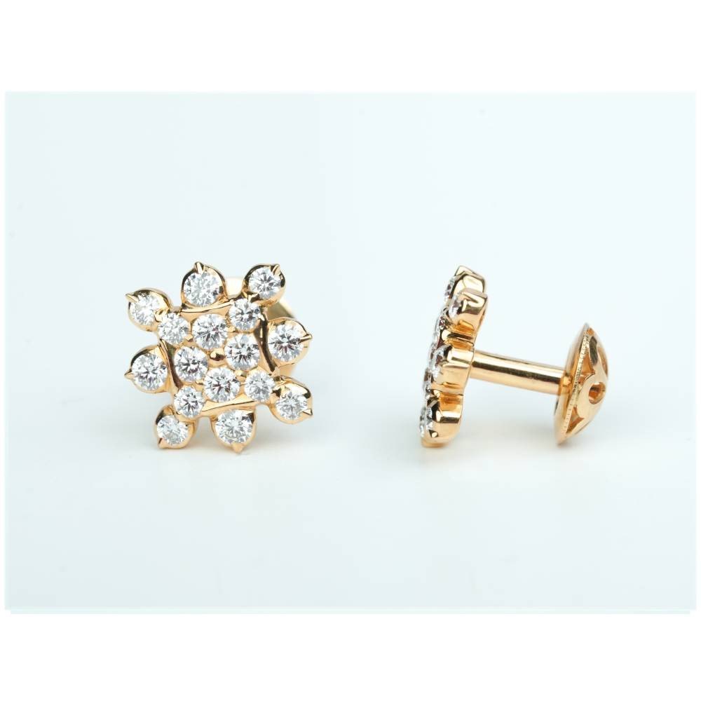 Luxe BlossomBurst Earrings