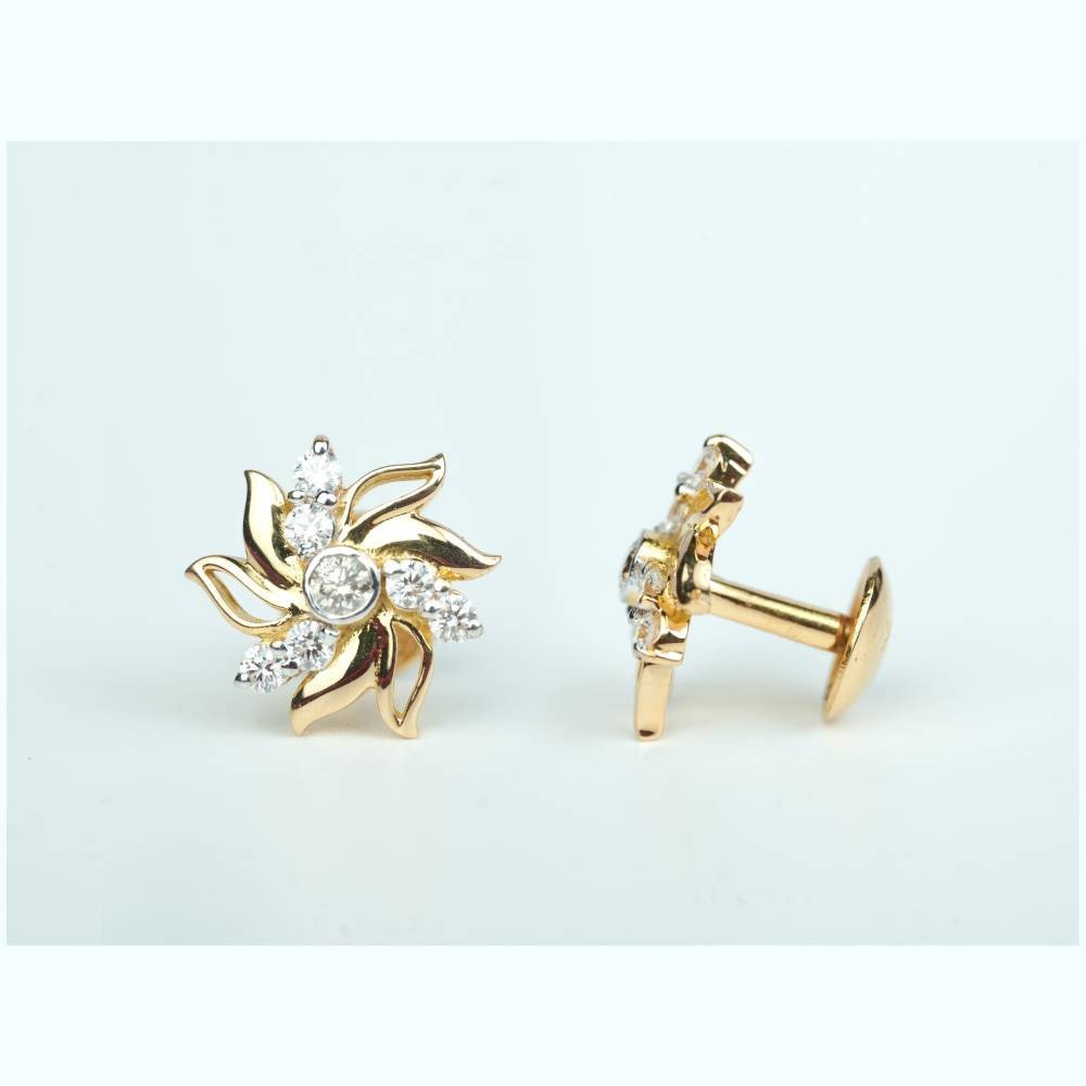 Elegant Floral Cluster Earrings