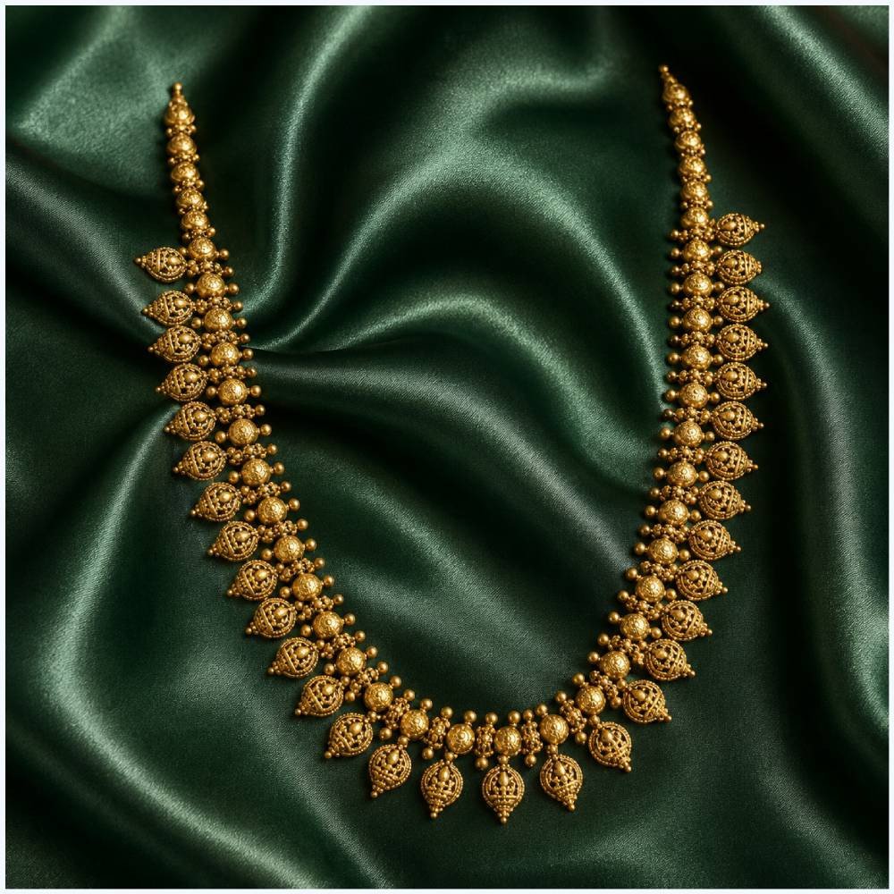 Antique Lakshmi Kasu Mala Necklace
