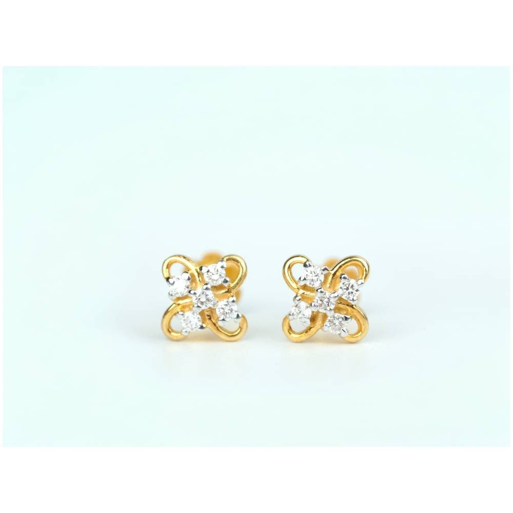 TwistBloom Cluster Earrings