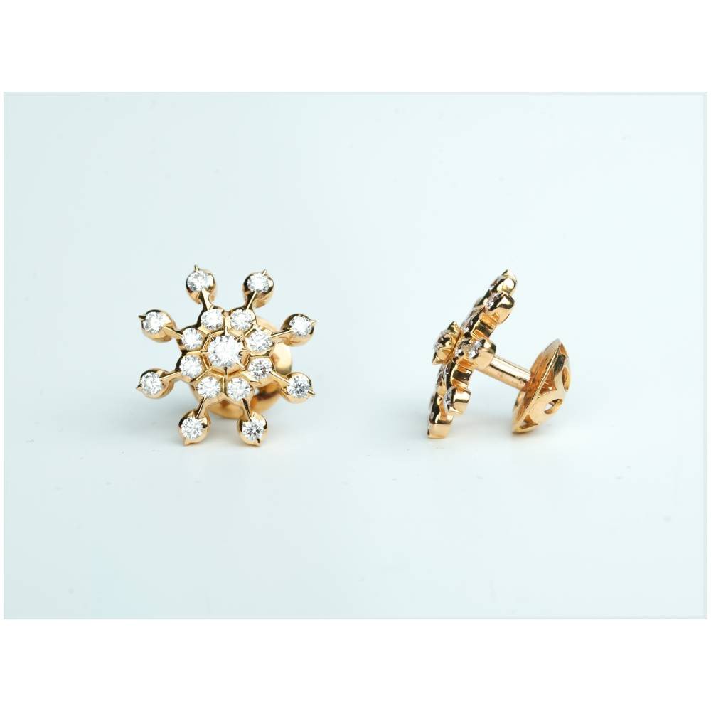 Crystal Frost Sparkle Earrings