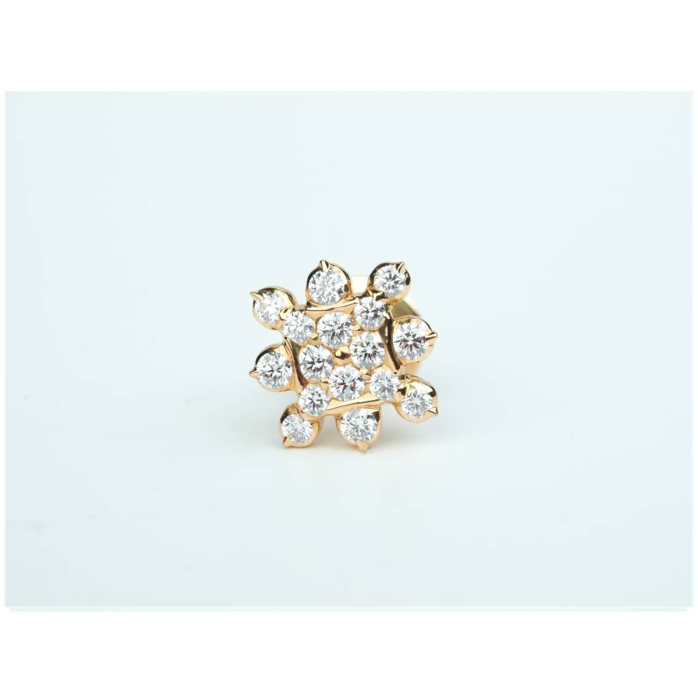 Luxe BlossomBurst Earrings