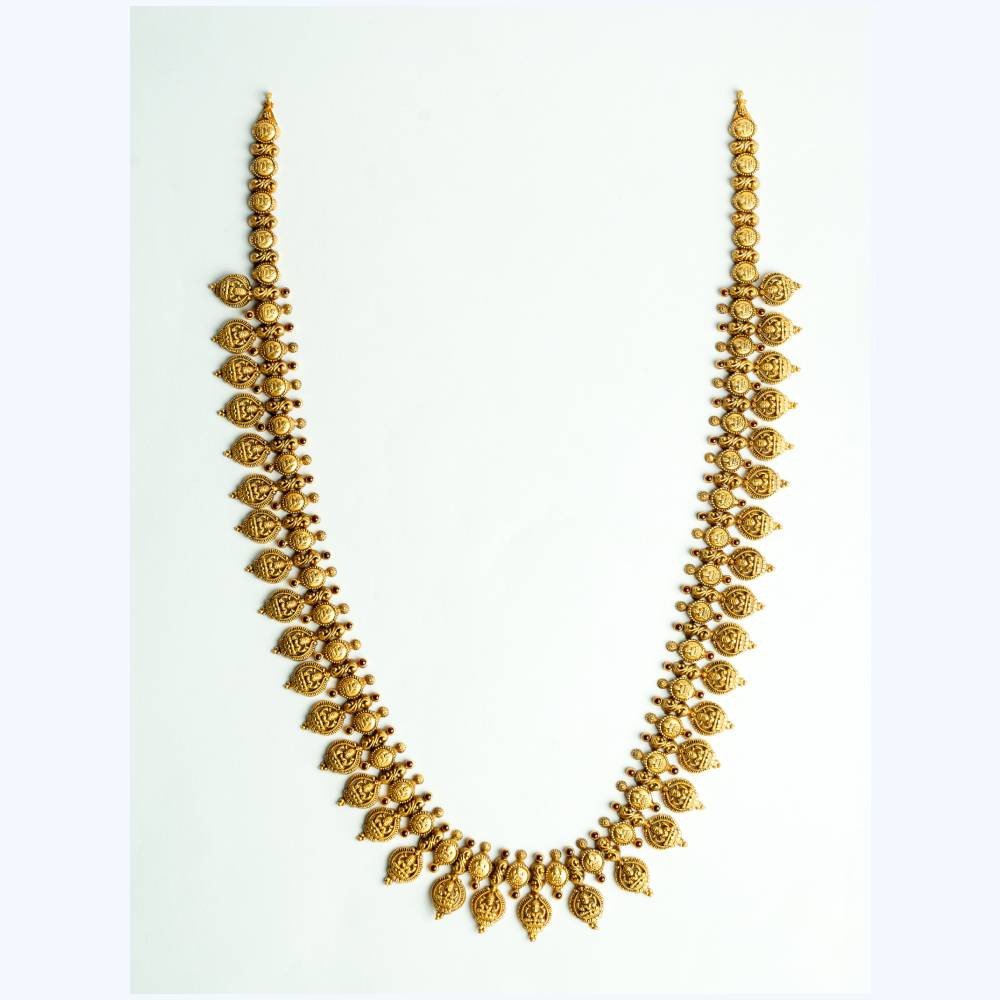 Antique Lakshmi Kasu Mala Necklace