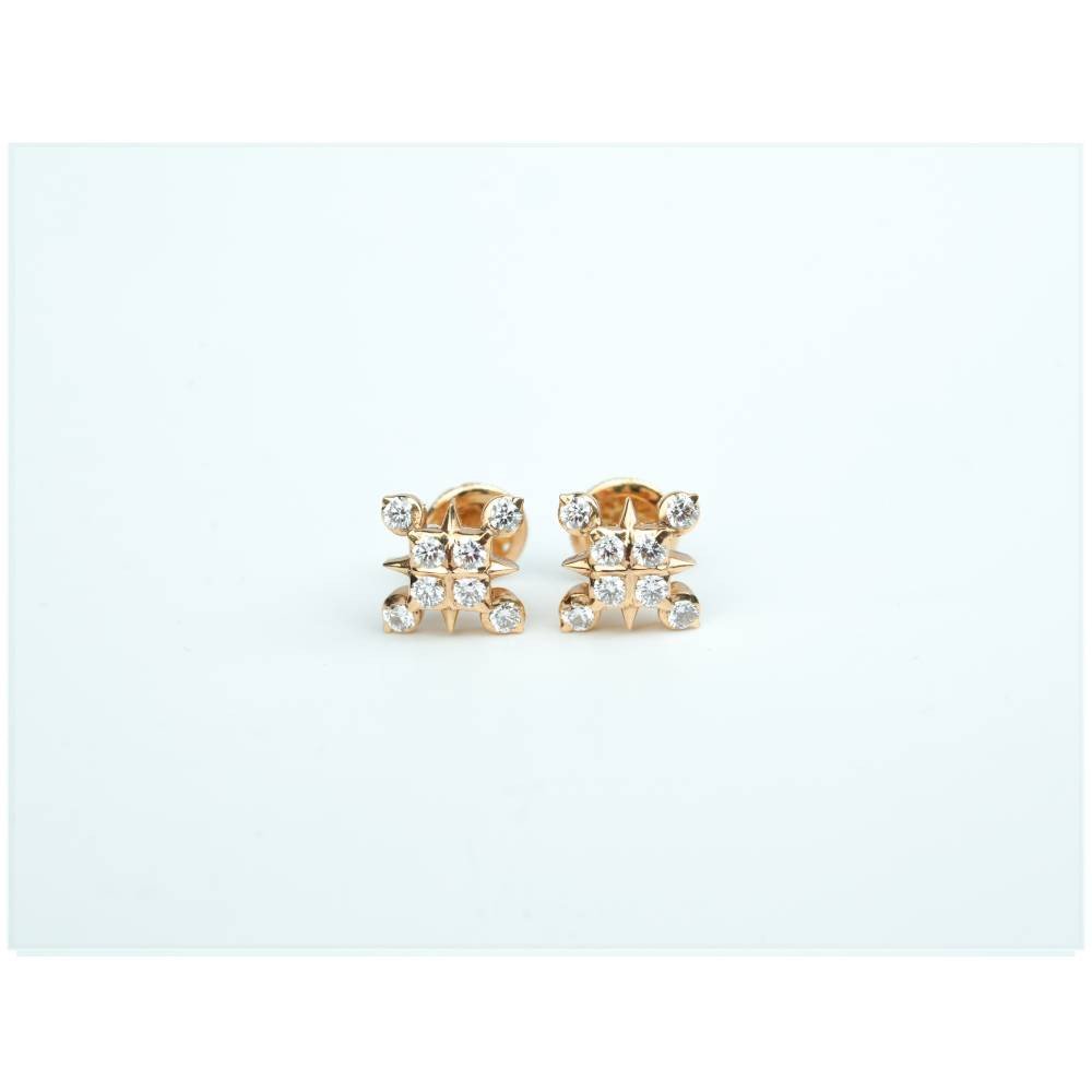 Luxe QuadCluster Earrings