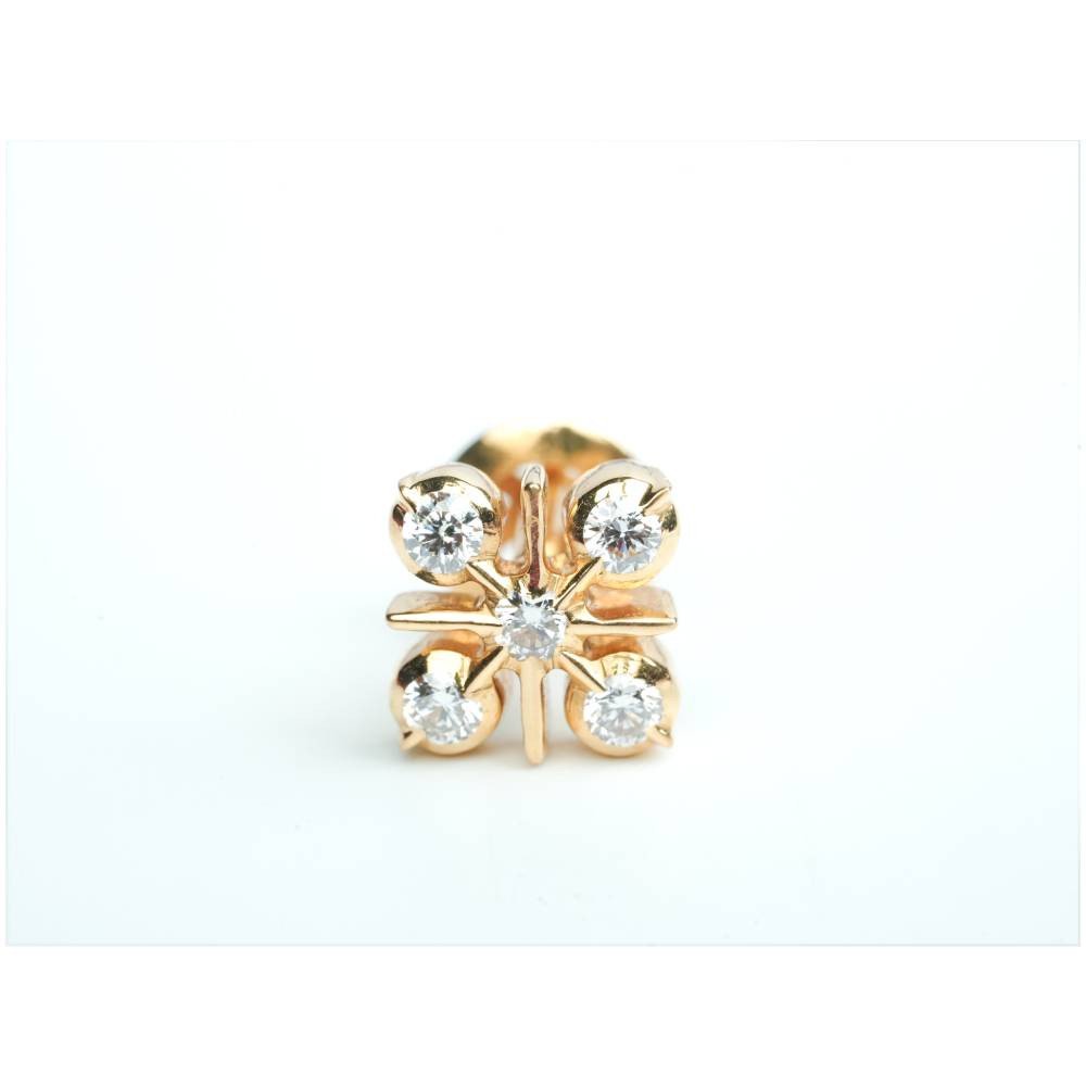 Petite Sparkle Cluster Earrings