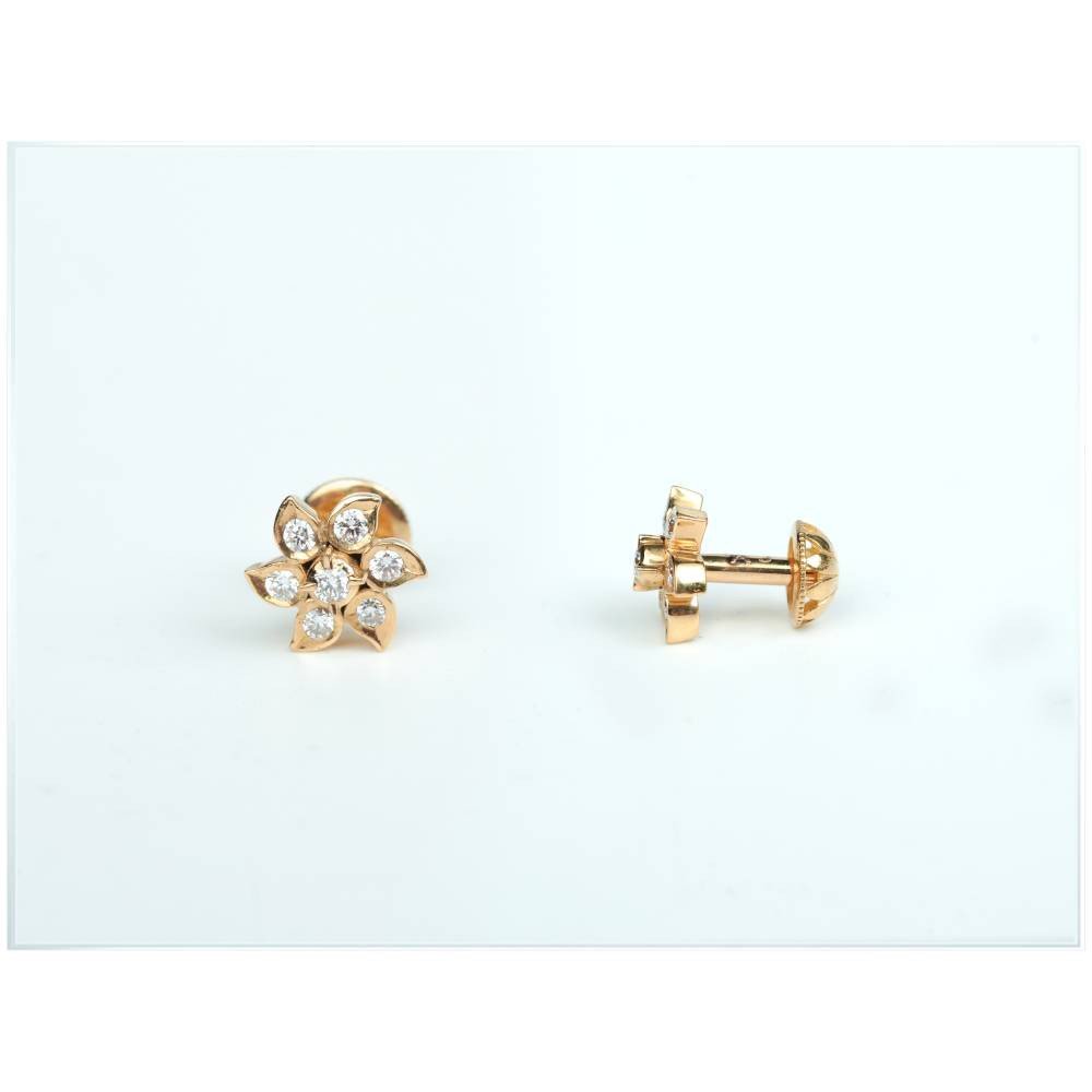 Elegant FloraCluster Earrings